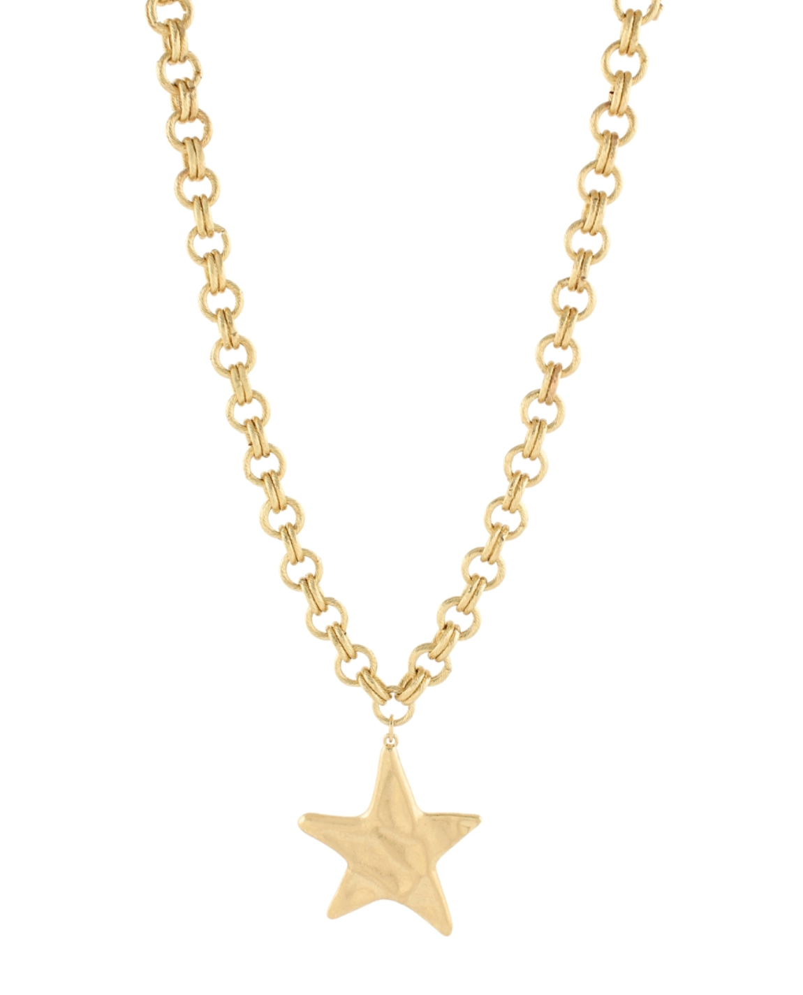 Star Pendant Chain Necklace