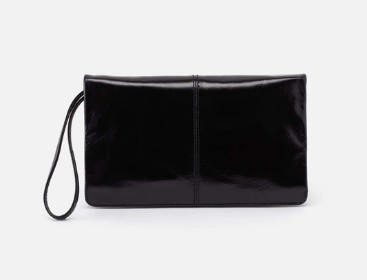 Evolve Wristlet in Black by Hobo