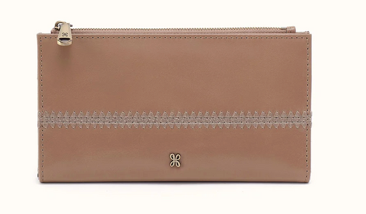 Jill Large Bifold Wallet In Woodsmoke by Hobo