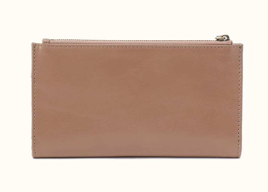 Jill Large Bifold Wallet In Woodsmoke by Hobo