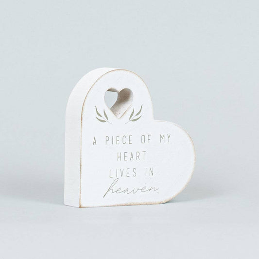 PIECE OF MY HEART SIGN